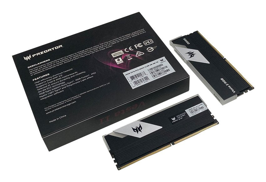 EAN 6955914618299 - Predator VESTA2-64GB-6000-2R8-V1 módulo de memoria 2 x 32 GB DDR5 6000 MT/s 288-pin DIMM imagen 13