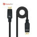 EAN 8433281009950 - Nanocable 10.15.2503 cable DisplayPort 3 m Negro imagen 2