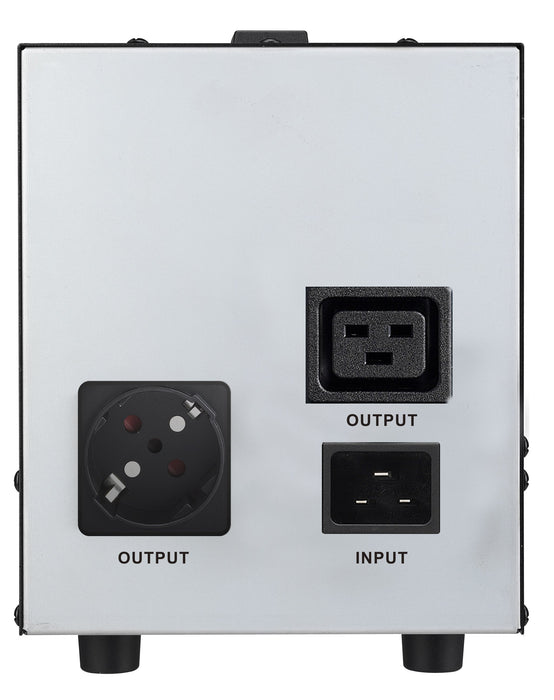 EAN 4260074976816 - PowerWalker AVR 3000/SIV regulador de voltaje 230 V Negro imagen 3