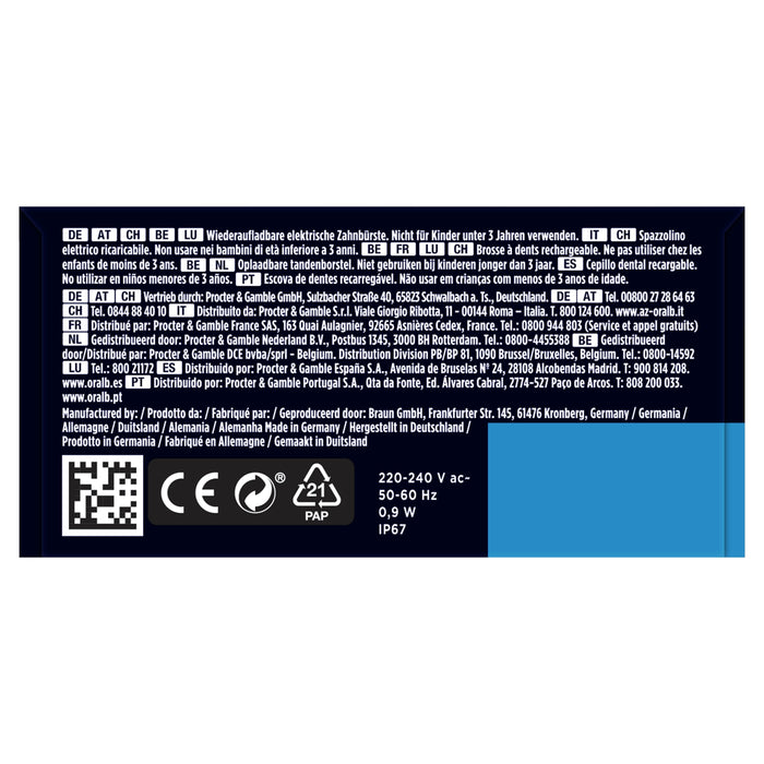 Braun Cepillo De Dientes Eléctrico Oral-B Genius X 4210201396901