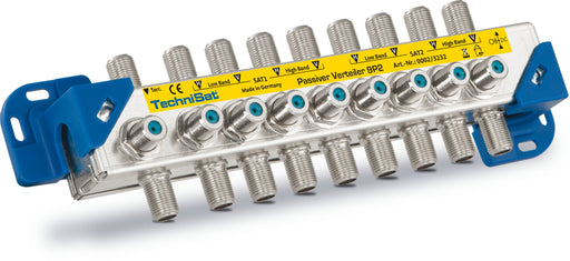 EAN 4019588232327 - TechniSat 9P2 Divisor de señal para cable coaxial Plata imagen 2