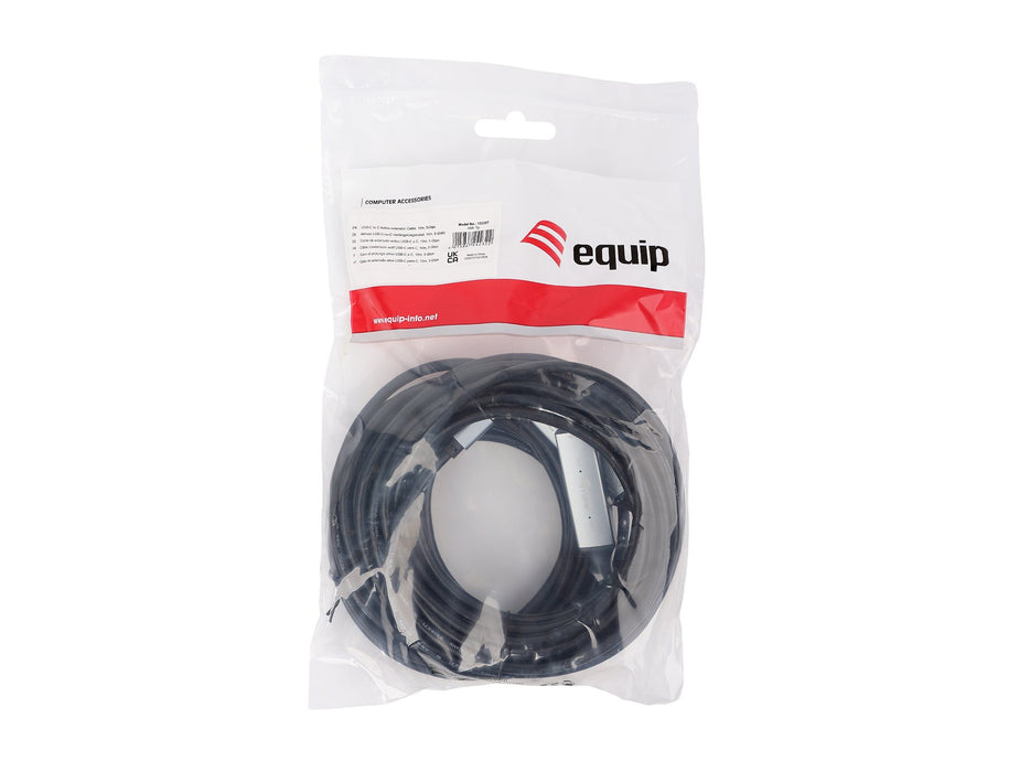 EAN 4015867242322 - Equip 133357 cable USB USB 3.2 Gen 1 (3.1 Gen 1) 10 m USB C Negro imagen 3