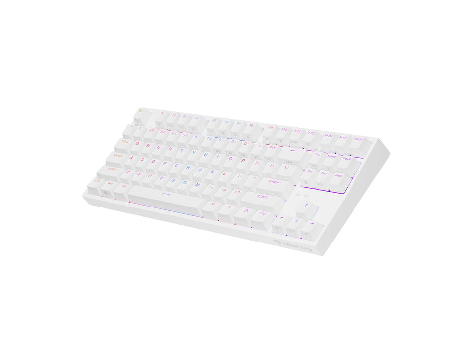 EAN 5901969443202 - GENESIS Thor 404 TKL teclado Juego USB QWERTY Internacional de EE.UU. Blanco imagen 10