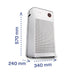 EAN 8718546312489 - Clean Air Optima CA-509Pro Smart 90 m² 45 W Blanco imagen 5