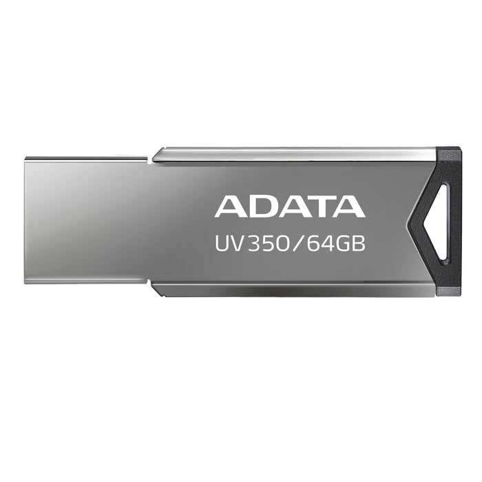 Pendrive Adata Usb 32gb Black Retail Auv350-32g-Rbk, 32 Gb, Sin Tapa, 5,9 G, Plata