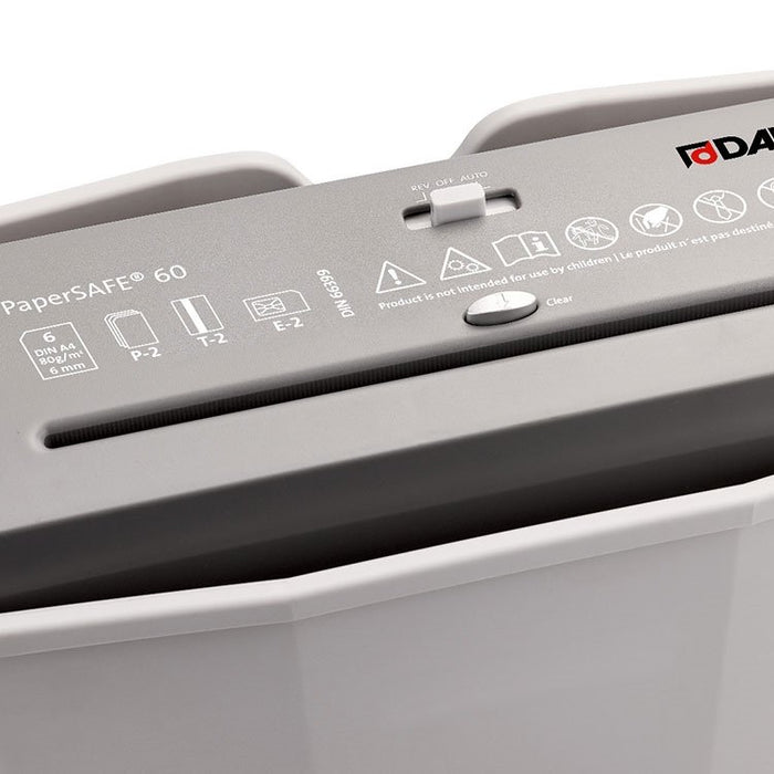 EAN 4009729074169 - Dahle PaperSAFE 60 triturador de papel Corte en tiras 70 dB 22 cm Gris imagen 3