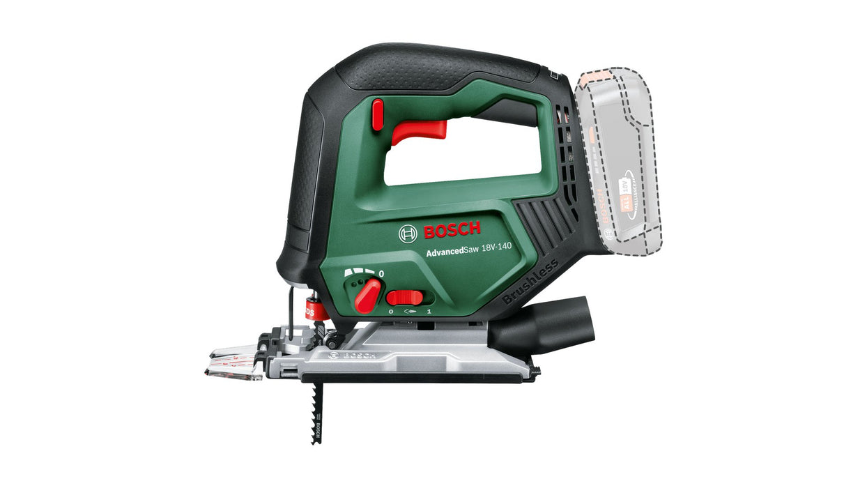EAN 4053423251807 - Bosch AdvancedSaw 18V-140 power jigsaws 3000 spm 1,6 kg imagen 2