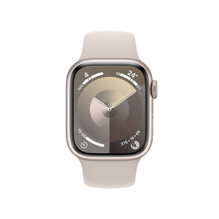 Apple Watch S9 Aluminium Cellular 41mm Polarstern) S M New