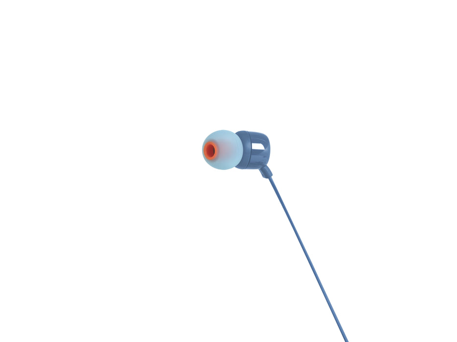 EAN 6925281918940 - JBL Tune 110 Auriculares Alámbrico Dentro de oído Música Azul imagen 2