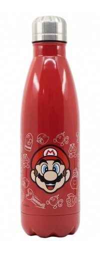 EAN 8412497035816 - Stor 03581 bidón de agua Uso diario 780 ml Acero inoxidable Multicolor, Rojo imagen 1
