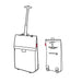 EAN 4012013566042 - Reisenthel trolley M Negro Bolsa para carrito de la compra imagen 6