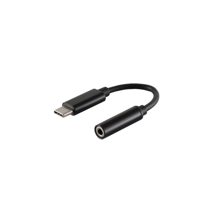 S-Impuls Usb-C Audio Adapter, 3,5mm, Digital, Negro