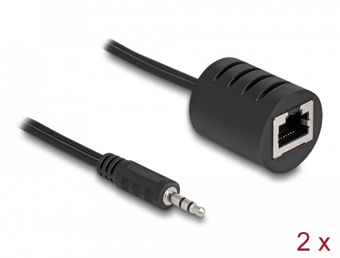 EAN 4043619878581 - DeLOCK 87858 cable de audio RJ-45 3,5mm Negro imagen 3
