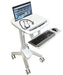 EAN 0698833022742 - Ergotron StyleView EMR Laptop Cart, SV40 Aluminio, Gris, Blanco Portátil Carro multimedia imagen 2