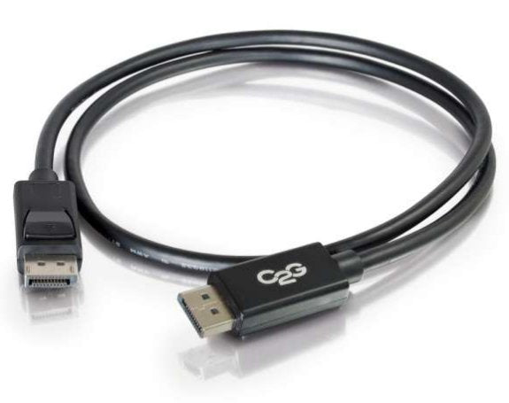 C2g 6ft Ultra High Definition Displayport Cable With Latches 4k Displayport Cable M/M Cable Displayport Displayport (M) A Displayport (M) 1.83 M Negro
