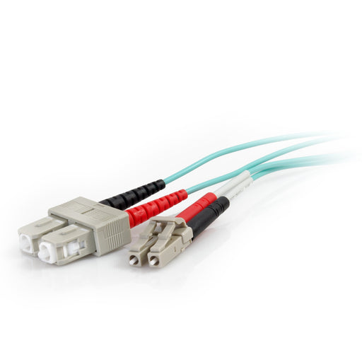 EAN 757120855408 - C2G 85540 Cable de fibra óptica e InfiniBand 1 m LC ST OFNR Color aguamarina imagen 2