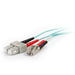 EAN 0757120855491 - C2G 85549 Cable de fibra óptica e InfiniBand 1 m LC OFNR Color aguamarina imagen 2
