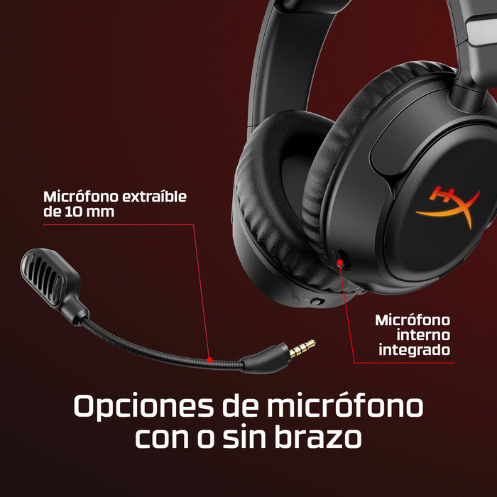 EAN 0198990148328 - HyperX Cloud Flight 2 Inalámbrico Diadema Juego Bluetooth Blanco imagen 10