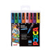 EAN 3296280034140 - POSCA PC-3M Multicolor 8 pieza(s) imagen 1