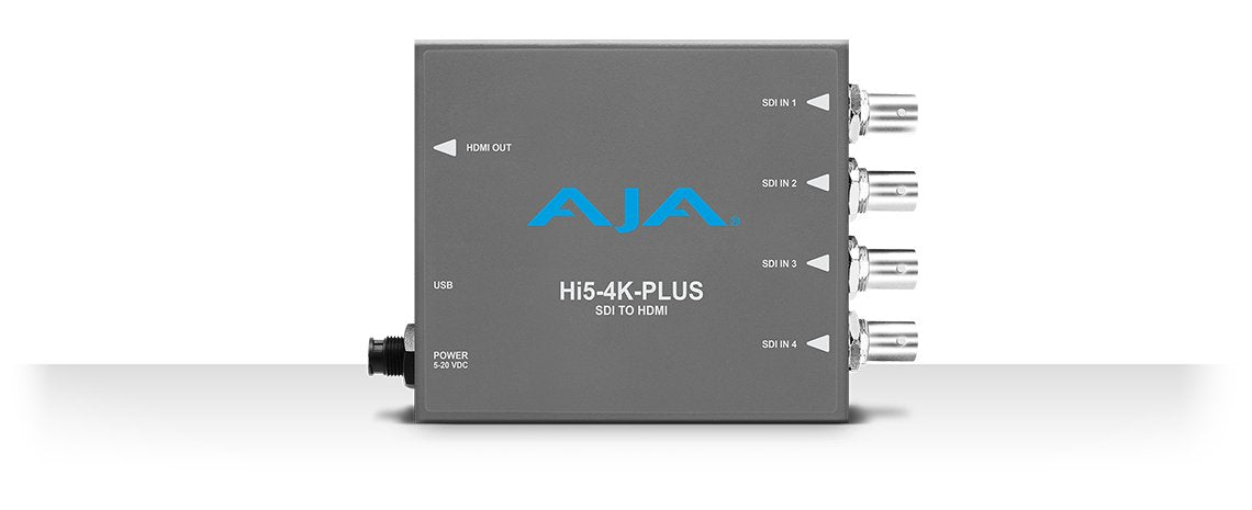Aja Hi5-4k-Plus 3g-Sdi To Hdmi Video And Audio Converter