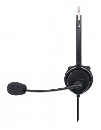 EAN 0766623180498 - Manhattan 180498 auricular y casco Auriculares Alámbrico Diadema Oficina/Centro de llamadas USB tipo A Ne imagen 4