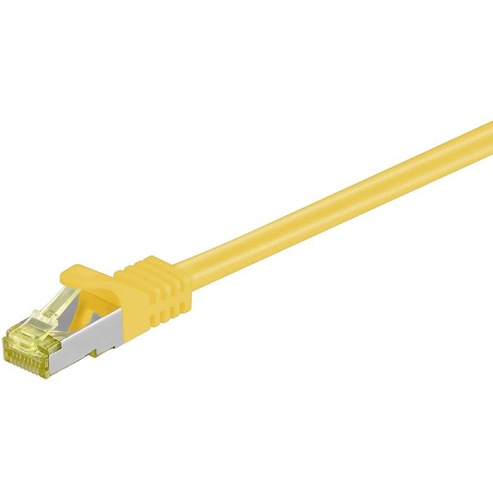 EAN 4040849916748 - Goobay RJ-45 CAT7 30m cable de red Amarillo S/FTP (S-STP) imagen 1