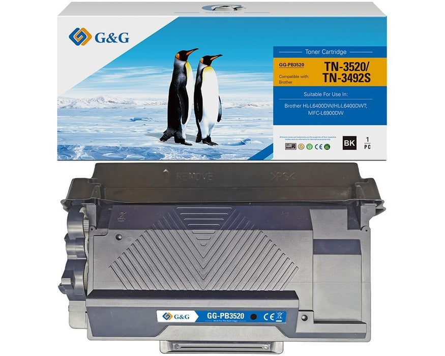 G&G Xxxl-Toner Compatible Con Brother Tn-3520