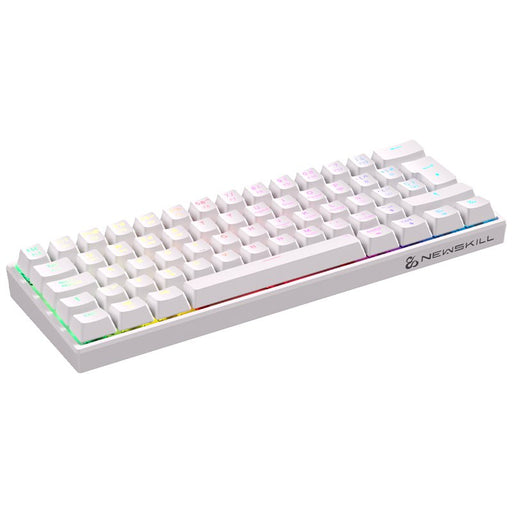 EAN 8435443704345 - Newskill Gaming NS-KB-PYROSV2-IV teclado Juego USB + RF Wireless + Bluetooth QWERTY Español Blanco imagen 2