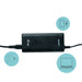 EAN 8595611705717 - i-tec Metal USB4DUALDOCK100W base para portátil y replicador de puertos Alámbrico Negro imagen 8