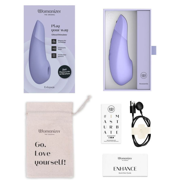 EAN 4251460630665 - Womanizer Enhance Vibrador con succion imagen 4