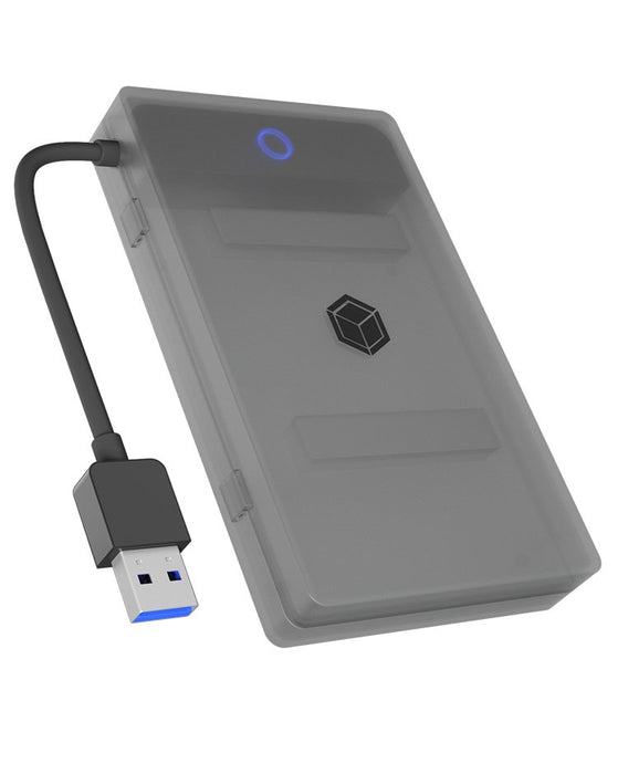 EAN 4250078173137 - ICY BOX IB-AC603b-U3 Carcasa de disco duro/SSD Antracita, Negro 2.5" imagen 1