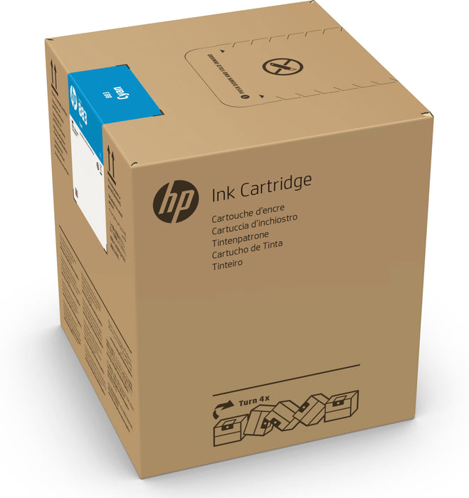 EAN 195697107221 - HP 883 5-liter Cyan Latex Ink Cartridge cabeza de impresora Inyección de tinta térmica imagen 1