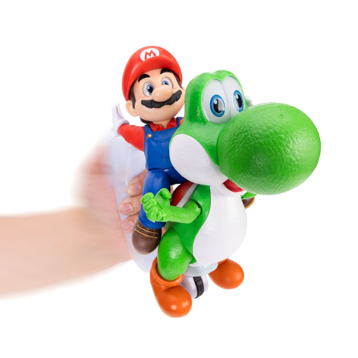 Figura Mario & Yoshi Super Mario Galaxy Movie