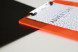 EAN 4002390062077 - MAUL 2340641 portapapel A4 Plástico Naranja, Transparente imagen 11