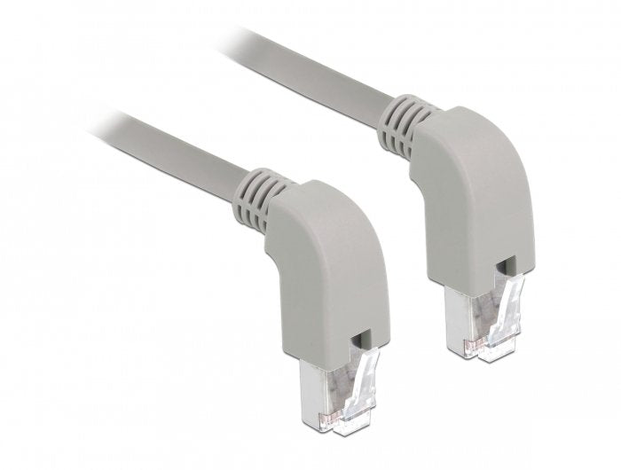 Delock Netzwerkcable Rj45 Cat.5e Sf Utp Unten   Unten Gewinkelt 1 M