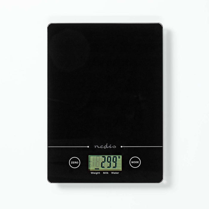 EAN 5412810408788 - Nedis KASC620BK báscula de cocina Negro Encimera Rectángulo Báscula electrónica de cocina imagen 4