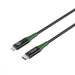 EAN 5715063388310 - Microconnect MC-SMART USB C-L-2 cable de conector Lightning 2 m Negro, Verde imagen 2