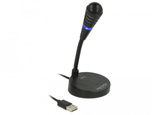 EAN 4043619658688 - DeLOCK 65868 micrófono Negro Micrófono para PC imagen 1
