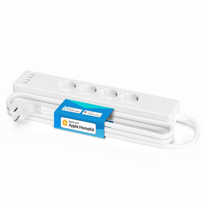 Meross Mss425fhk(Ue), 4 Tomas + 4x Usb (Homekit)