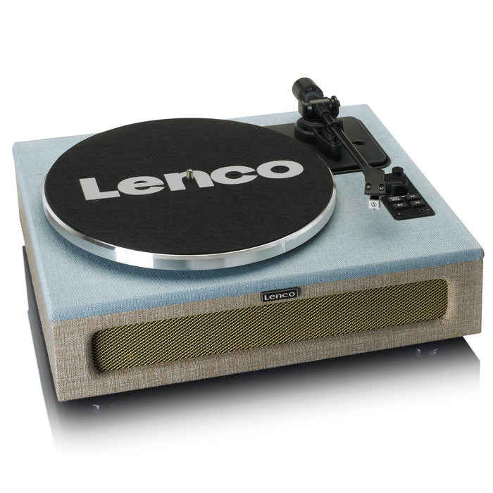 Tocadiscos  Lenco Ls-440  De Tracción Por Correa Azul, Gris Pardo Automático