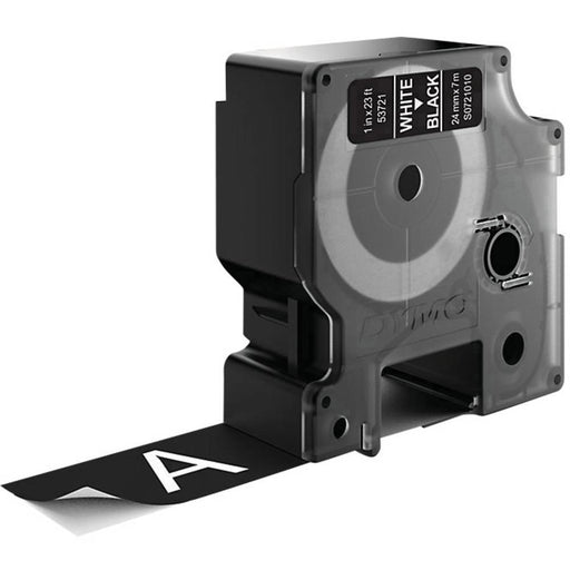 EAN 5411313537216 - DYMO D1 Standard - White on Black - 24mm cinta para impresora de etiquetas imagen 1