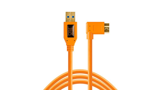 EAN 0818307013254 - Tether Tools CU61RT15-ORG cable USB USB 3.2 Gen 1 (3.1 Gen 1) 4,6 m USB A Micro-USB B 5 Gbit/s Naranja imagen 1