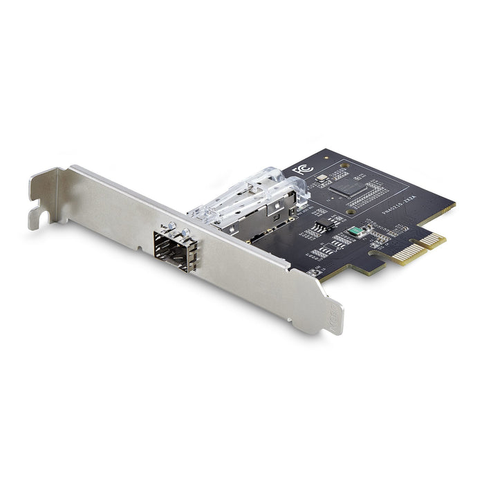 Startech.Com Tarjeta Pcie 2.1x1 De Red De Fibra Óptica/Cobre Ethernet 1gb Sfp De 1 Puerto - Chipset Controlador Intel I210-Is - Cobre De 1000base/Fibra Óptica - Nic