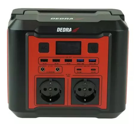 Dedra Dezs0300 Estación De Energía Portátil Ión De Litio 20000 Mah 500 W 2,85 Kg