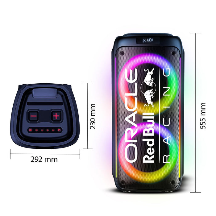 EAN 4895232710171 - Red Bull Racing RB-SK230 altavoz portátil o de fiesta Altavoz portátil estéreo Negro 160 W imagen 8