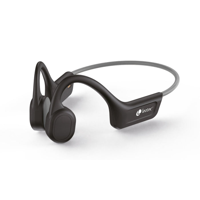 Leotec Auriculares Conduccion Osea Ipx7 Gris-Bateria 230mah-Llamadas