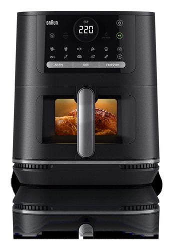 EAN 8021098005304 - Braun HF5073 Sencillo 6 L Independiente 2000 W Freidora de aire caliente Negro imagen 1
