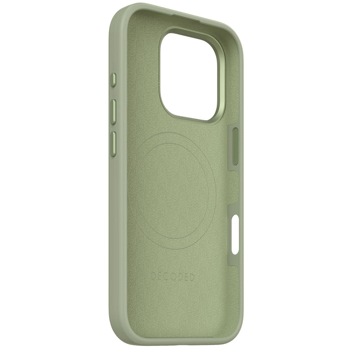 Decoded Silicone Case Funda Para Iphone 16 Pro 16 Cm (6.3") Verde