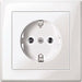 EAN 4042811138615 - Merten MEG2301-1419 caja de tomacorriente Tipo F Blanco imagen 1