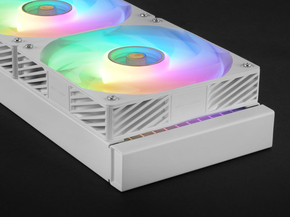 EAN 8435693110736 - Mars Gaming ML-VISIONPRO360W Procesador Sistema de refrigeración líquida todo en uno 12 cm Blanco 1 pieza imagen 12